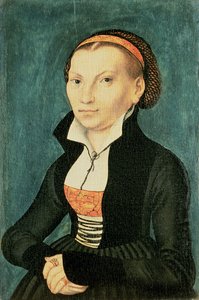 Katharina von Bora, Martin Lutherin tuleva vaimo, 1526 (öljy)